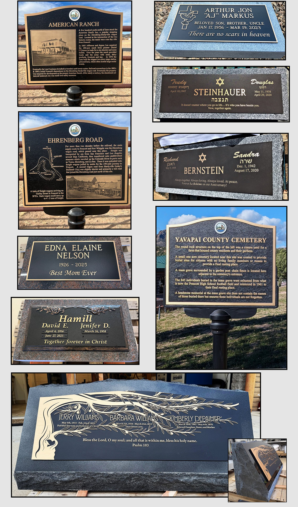 Bronze Plaque PAGE-NOT GALLERY 2