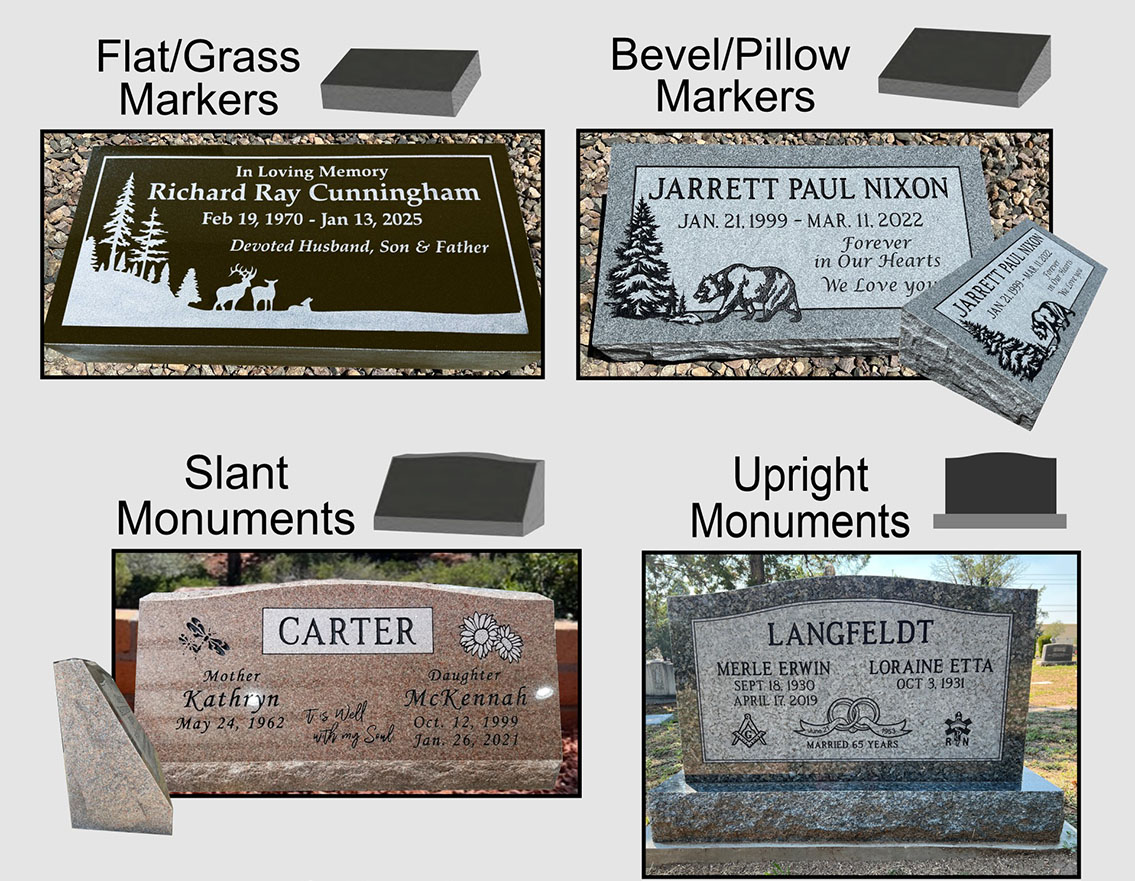 Monument Styles & Options 1